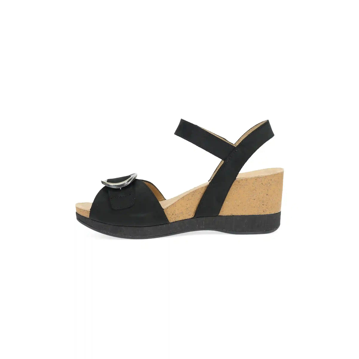Stella Black Milled Nubuck