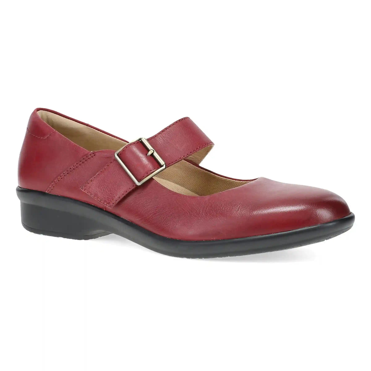 Collette Red Burnished Nubuck