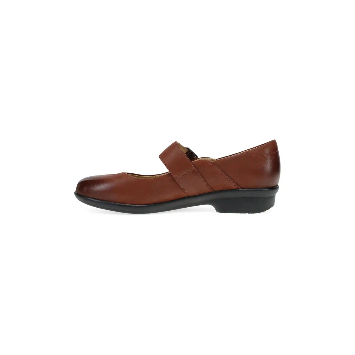 Collette Wide Russet Burnished Nubuck