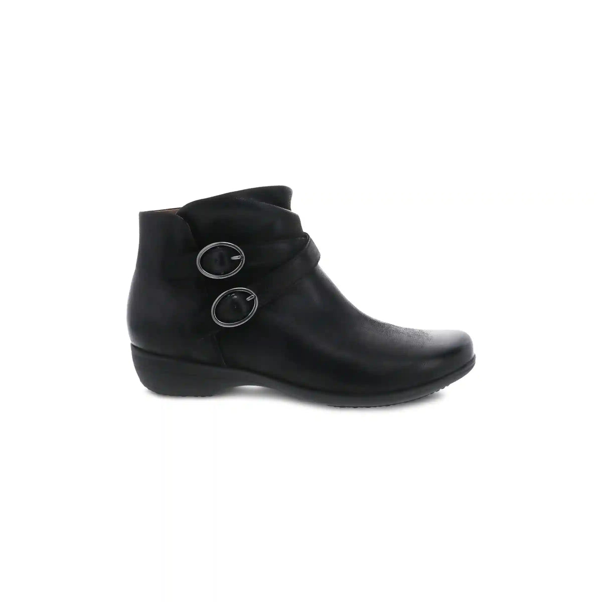 Faithe Black Burnished Nubuck