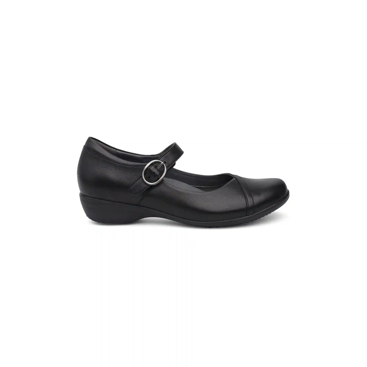 Fawna Wide Black Milled Nappa