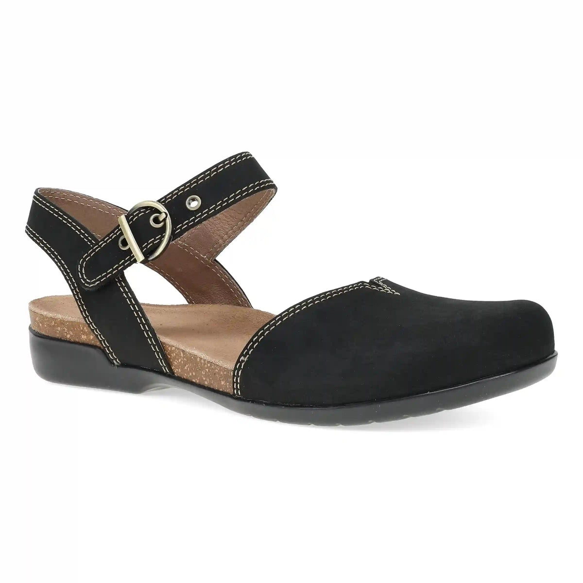 Rori Black Nubuck