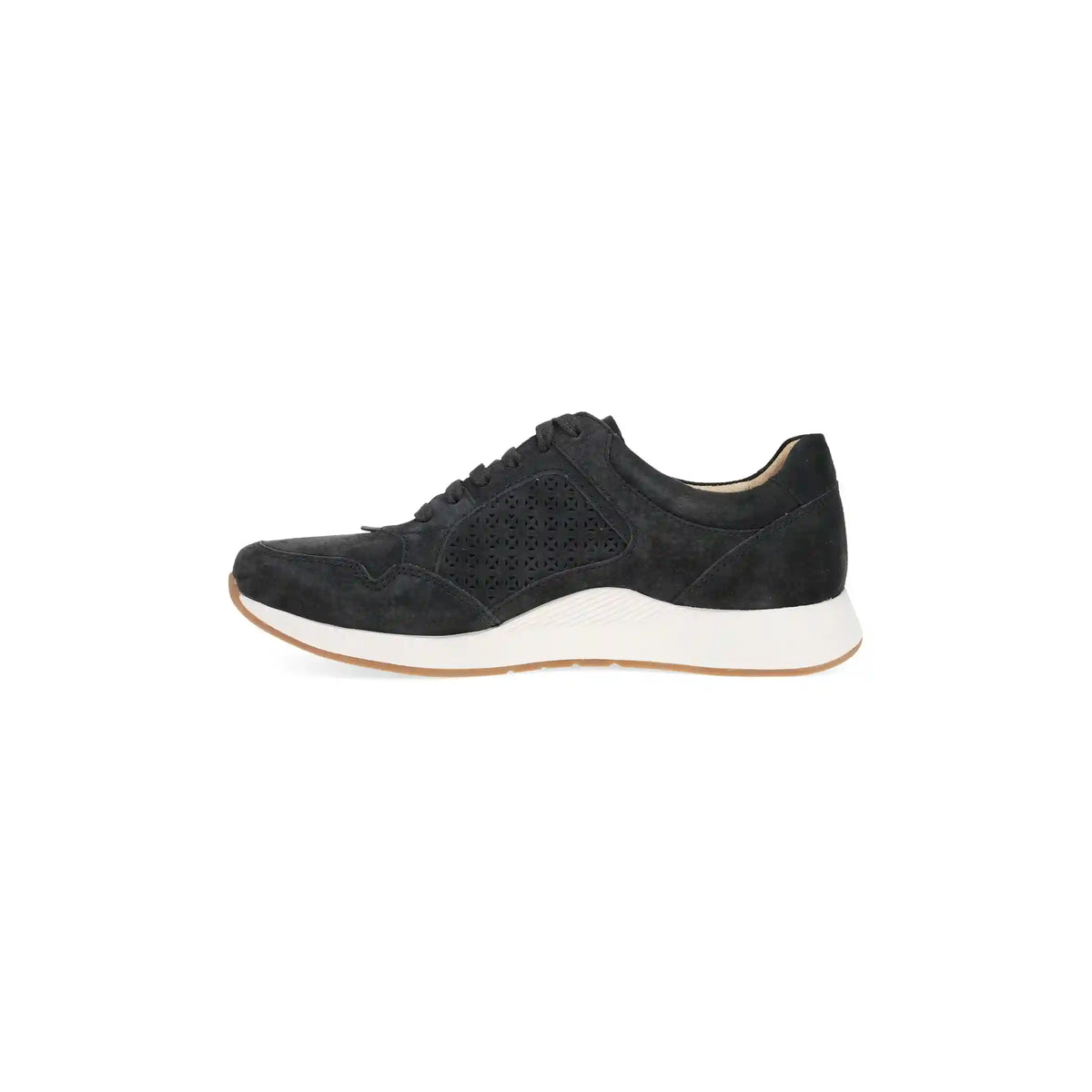 Catie Black Suede